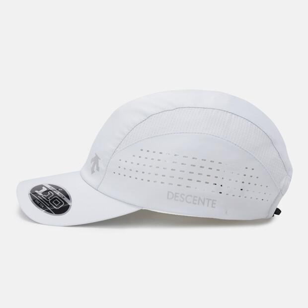 DESCENTE Running Perforated Ball Cap Gray Sr123Rcp12