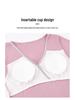 V-Neck Nursing Dress with Insertable Cups for Breastfeeding - Fashionable Postpartum Pajamas