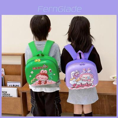 Labubu Cartoon Kids Backpack With Pvc Waterproof Material For Kindergarten Use