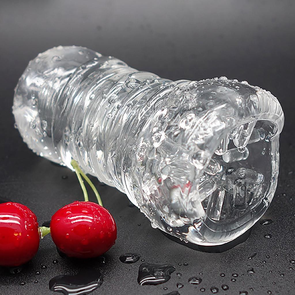 Orirya Reusable Penetrating Adult Toy for Masturbation Tool Type Onahole, Transparent, Washable, Type, Men, - Five-Stage, Penetrating, Double-Screw