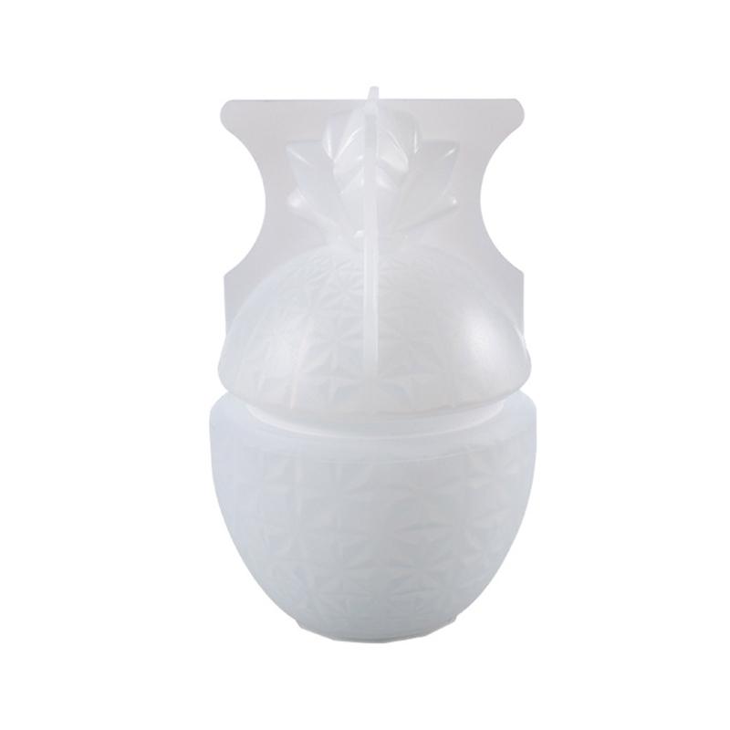 

Box Resin Molds with Lids DIY Jewelry Pineapple Silicone Mold Trinket Storage Jar Epoxy Resin Container Home Decor Tool 1