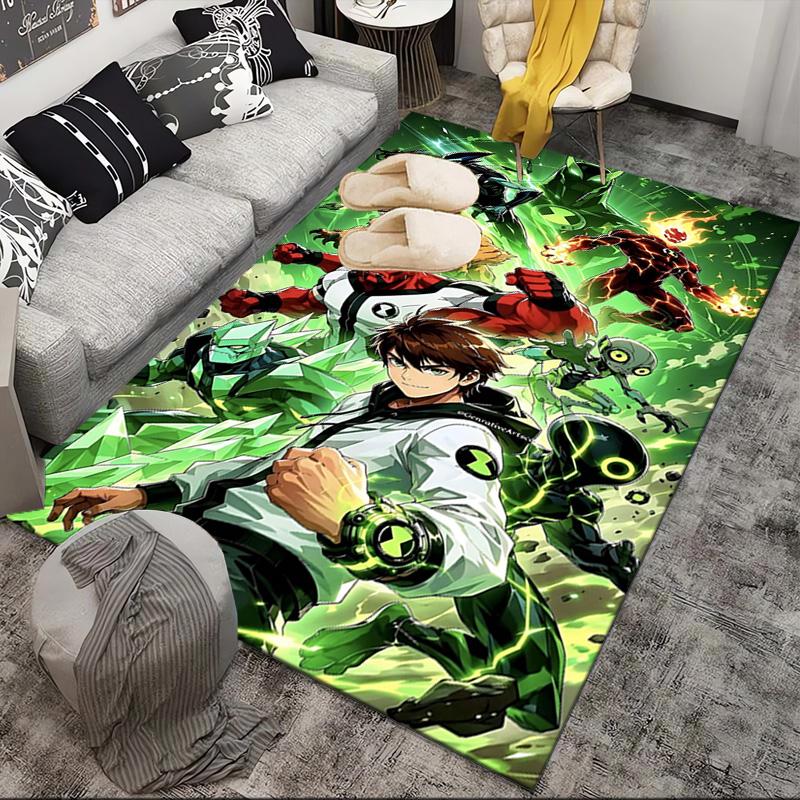 Ben Alien Force Area Rug Suitable for Indoor And Outdoor,Carpets for Kitchens, Homes, Offices, Living Rooms,Home Decor,Christmas Gift