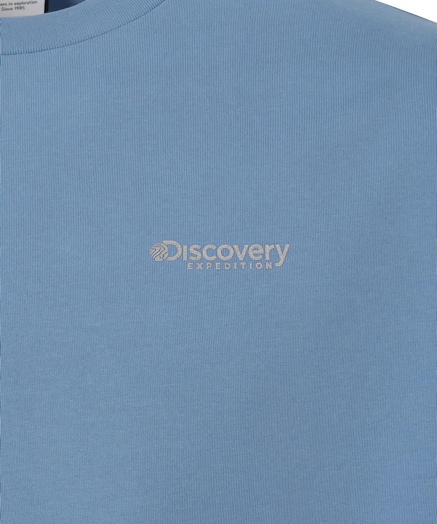 DISCOVERY EXPEDITION Men'S Denver Long Sleeve T-Shirt (D/Blue)
