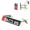 ABS Auto Frontgrill Emblem Logo Exterieur Modifikation Zubehör für Audi S4 S3 S5 S6 S7 S8 RSQ3 RSQ4 RSQ5 RSQ6 RSQ7RSQ8 Emblem