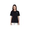 Puma Sports Lifestyle Series Solid Color Breathable Fashion Short Sleeve T-Shirt Women Tops Black 683806-01