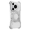 Voor Huawei Pura 70 Magnetische Hoes Standaard Metalen Bumper Telefoonhoes
