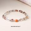 Original Natural Stone Beaded Bracelet - Women's Irregular Shape Crystal for Seaside Vacation Style