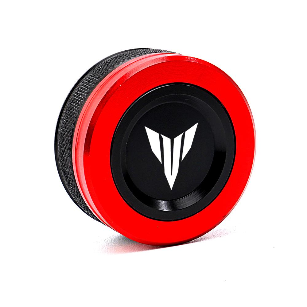 

Для Yamaha MT07 MT09 MT10 MT03 MT25 Tracer 700 900 9 7 gt MT 07 09 мотоциклетная алюминиевая крышка масляного бака, резервуар для тормозной жидкости B-Red