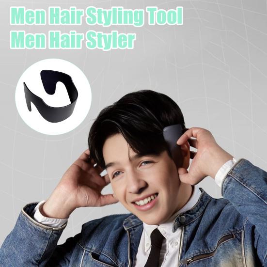 Pánský permovací nástroj pro úpravu vlasů bez tepla, boky, záda, spánky, stlačování vlasů, čelenka, pánský styler na vlasy, žehlička, stylingové nástroje