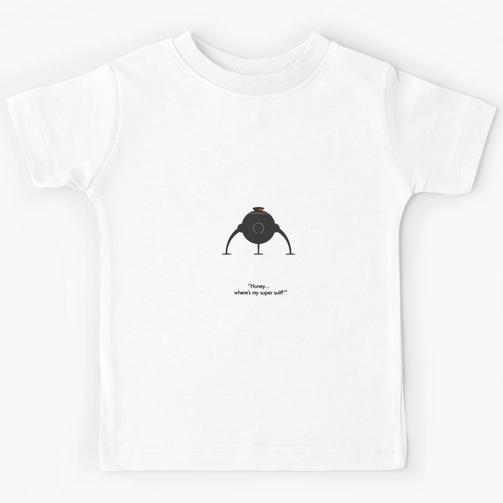 Honey… where s my super suit? – Minimalist Kids T-Shirt 130