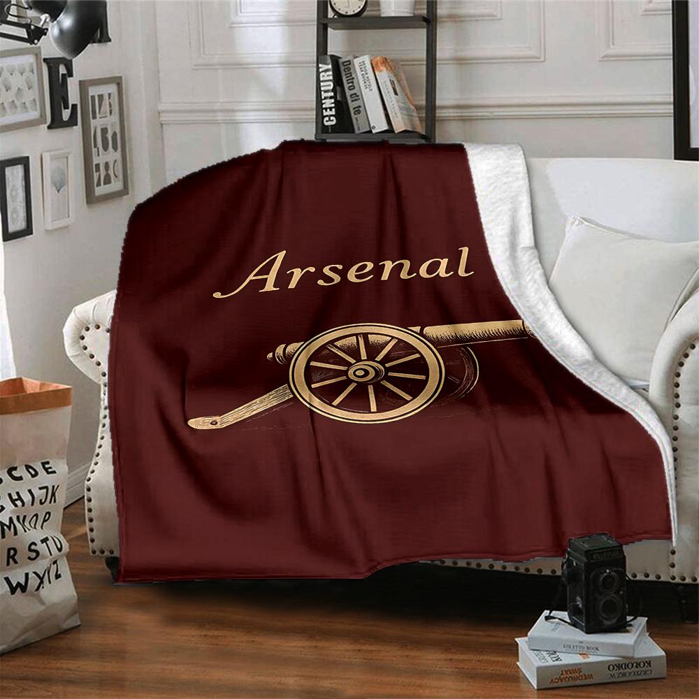 Coperte Celebrative Giocatori Arsenal Flanella Stampata Traspirante Calda Coperta da Divano per Casa Ufficio Coperte da Letto 0708a29