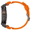 Luxusní gumový řemínek pro Apple Watch Band Ultra 3 49mm Řemínek pro iWatch Ultra 2 49mm Kovový konektor Silikonové poutko Pancéřovaný náramek