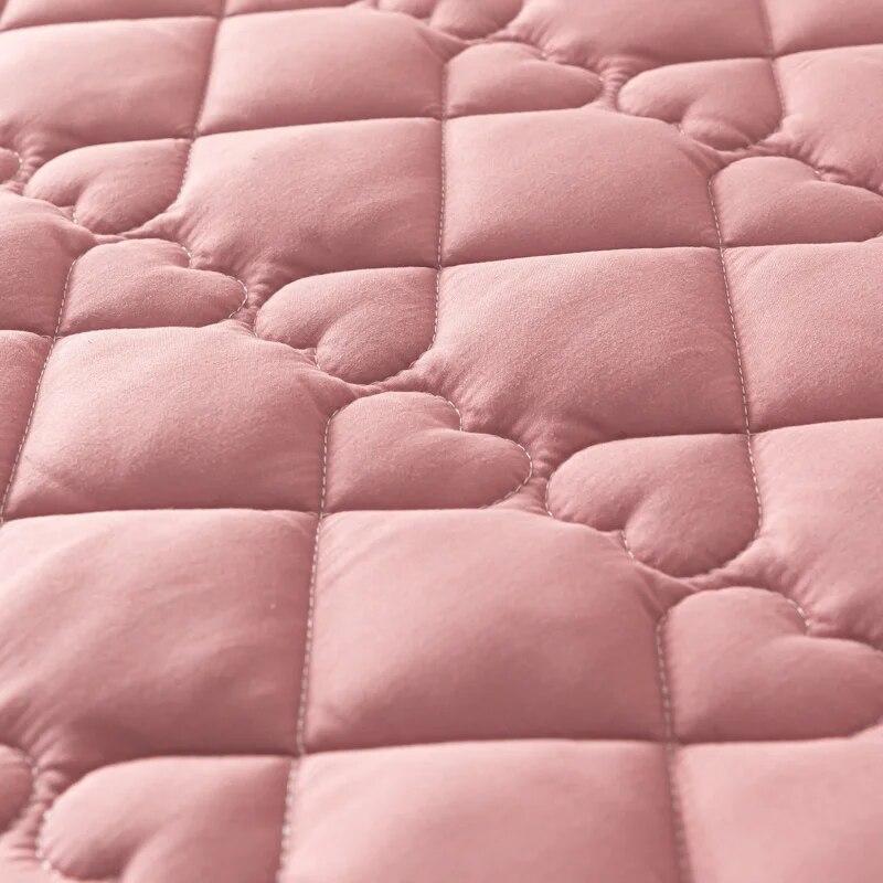 Luxury Cotton Lace Bed Skirt Bedspread Thick Removable Bed Skirt Style Bed Sheets Embroidery Cotton European-style Bed Spreads