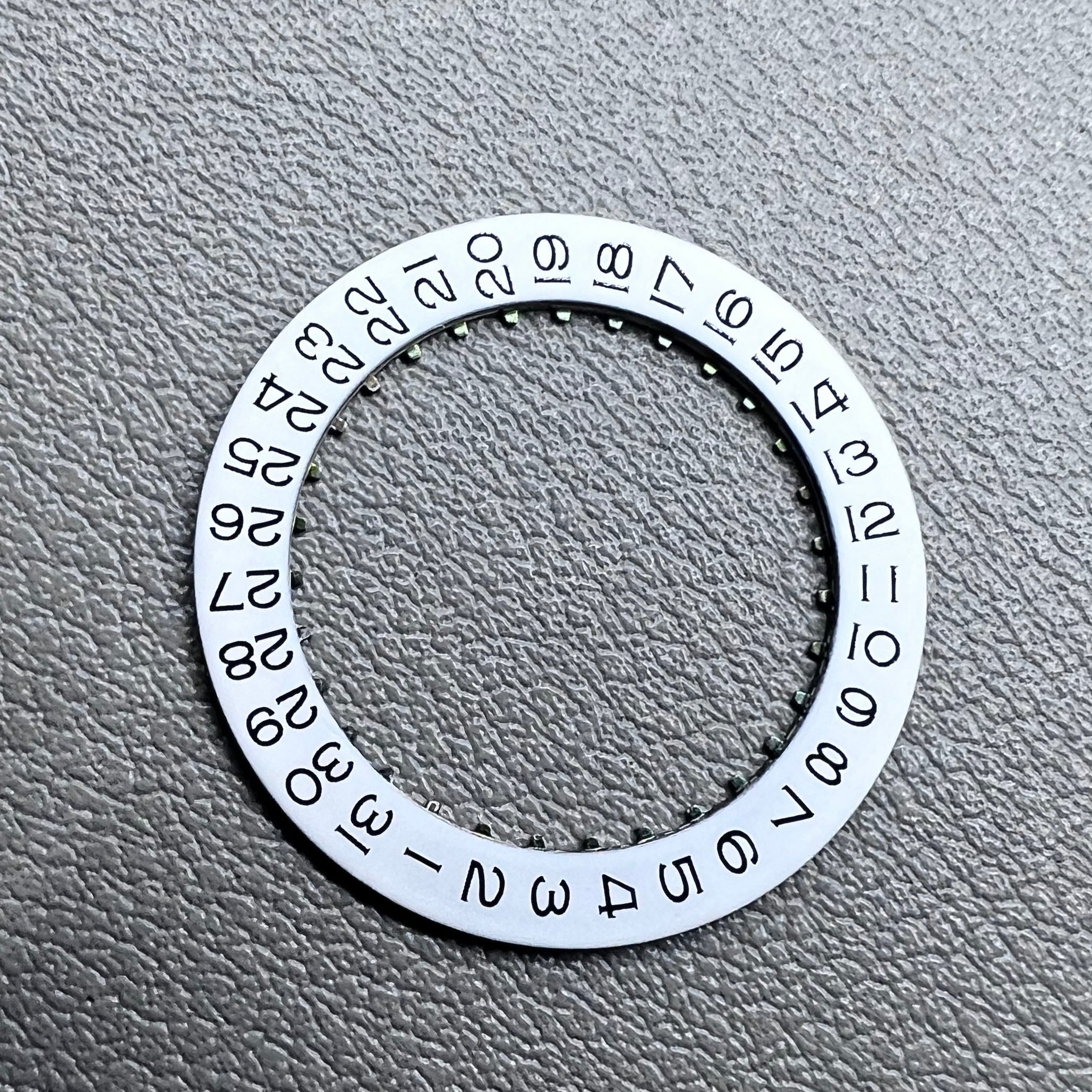 White Date Disk Wheel Generic for ETA 2824 Movement Date@3