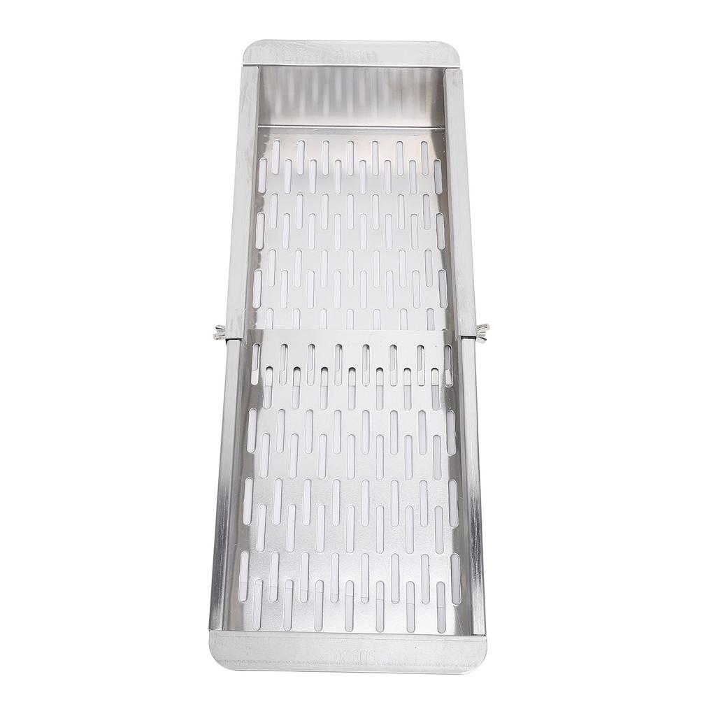 Scurgător de vase pentru chiuvetă, retractabil, din oțel inoxidabil 304, economisește spațiu, pentru legume F