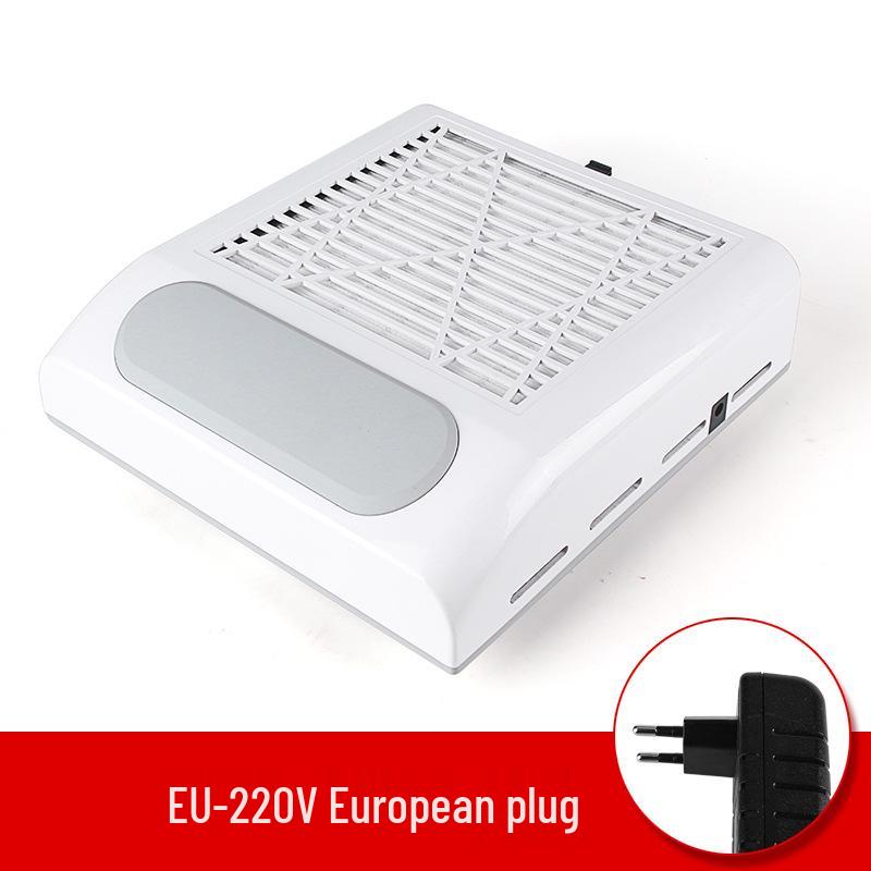 Japanese-Style Nail Vacuum Cleaner with Adjustable Speed, 80W, Includes Filter and Hand Pad