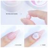 Nail Art Extension Glue, Solid State Non-stick, Hand Engraving and Shaping, Paper-free Tray, Quick Extension Nail Patch, Special for Nail Salons