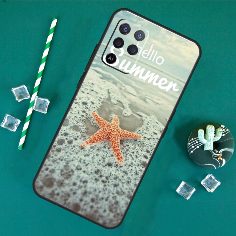 Nice summer Case For Oppo A60 A40 A80 A16 A76 A96 A18 A38 A58 A78 A98 A91 A15 A17 A74 A94 A54 A57S Cover