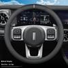 Genuine Leather Steering Wheel Cover for WEY VV5/VV6/P8/VV7 - All-Season Use