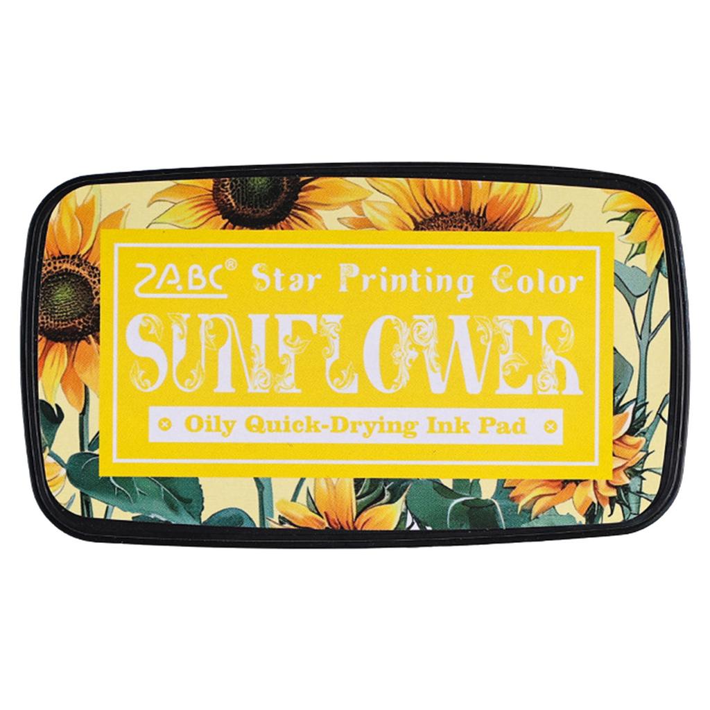 Almohadilla de Tinta Color Surtido para Journaling y Scrapbooking Color de Tinta Tradicional Almohadilla de Tinta a Base de Aceite Almohadilla de Tinta Artesanal Lavable