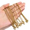 1PC Stainless Steel 45cm Basic Link Chian Bracelet Necklace Women Men Anchor Clasp Beads Chain Sailor Wheel DIY Jewelry Findings