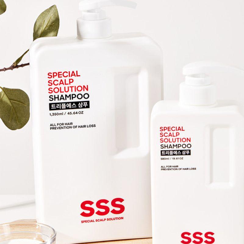 Mildly acidic hair loss shampoo 1350ml + 580ml Treatment 1350ml + 580ml