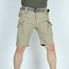Summer Men Cargo Shorts Short Pants Pocket Shorts Men's Outdoor Knee Length Trousers