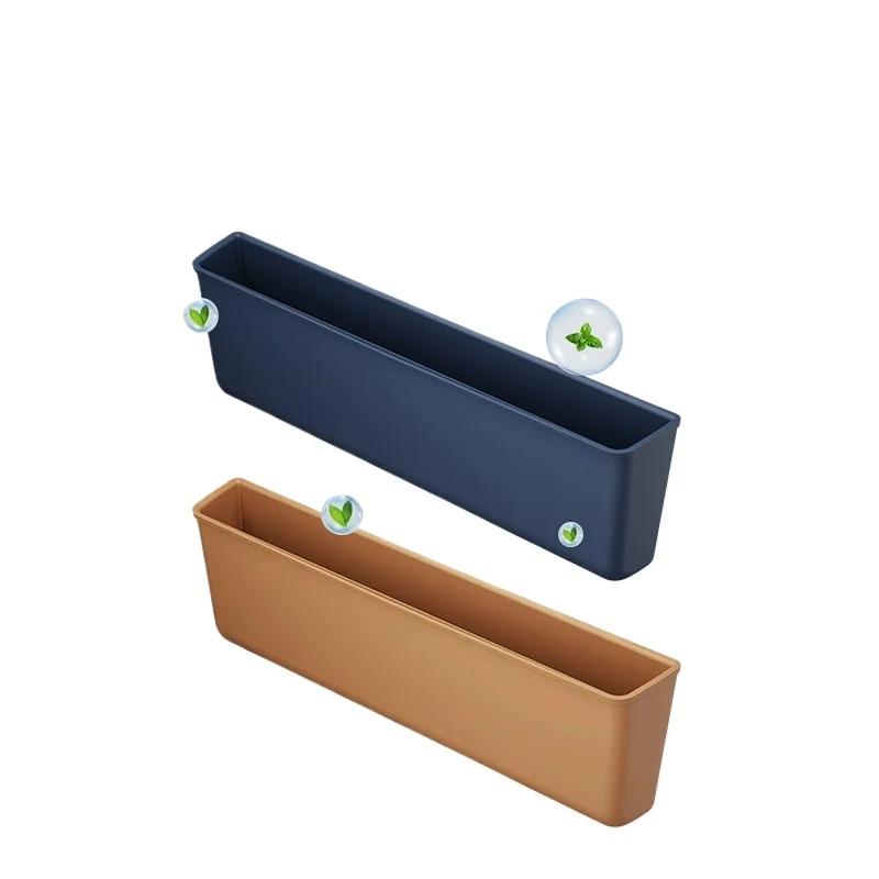 For ZEEKR 9X 2026 Car Mounted Second Row Aisle Storage Box Seat Inner Side Silicone Car Interior Modified Accessories