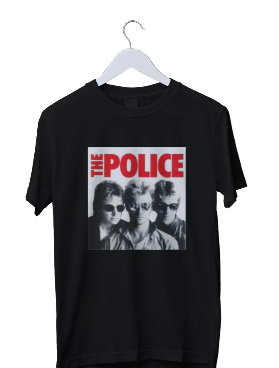 

Unisex Adult Vintage The Police Vintage Retro 80 s 90 s Print isex ... XXXL