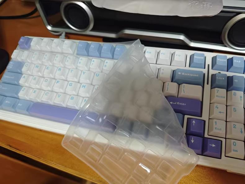 Silicone Transparent Keyboard Cover Skin Protector Guard For Aula F99 F98 Wireless Bluetooth Mechanical Gaming Keyboard