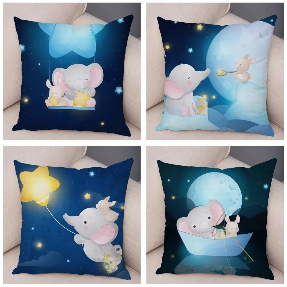 Cartoon Animal Lion Decorative Pillowcase Office Living Room Car Ornaments Home Pillowcase