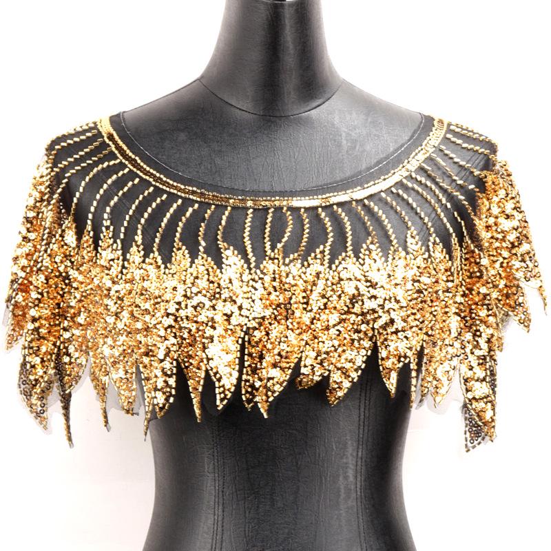 Sequin Feather Bridal Shawl: Fashionable Wedding & Dance Accessory