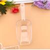 Square Mouth Ice Scoop Food Grade Plastic Kitchen Gadgets Safe Mini Ice Shovel  Birthday Wedding
