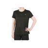 Puma Casual Solid Color Round Neck Short Sleeve T-Shirt Women Tops Black 523693-01
