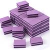 50Pcs Mini Nail Sponge Files Buffer Block Buffing Sanding Pedicure Tool