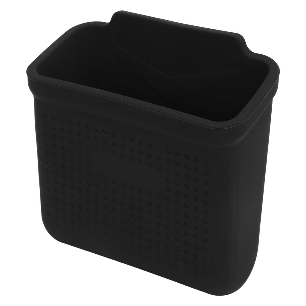 Car Side Pocket Organizer Hook and Loop Design Center Console Cell Phone Pocket Replacement for Tesla Model 3 Y Flocked