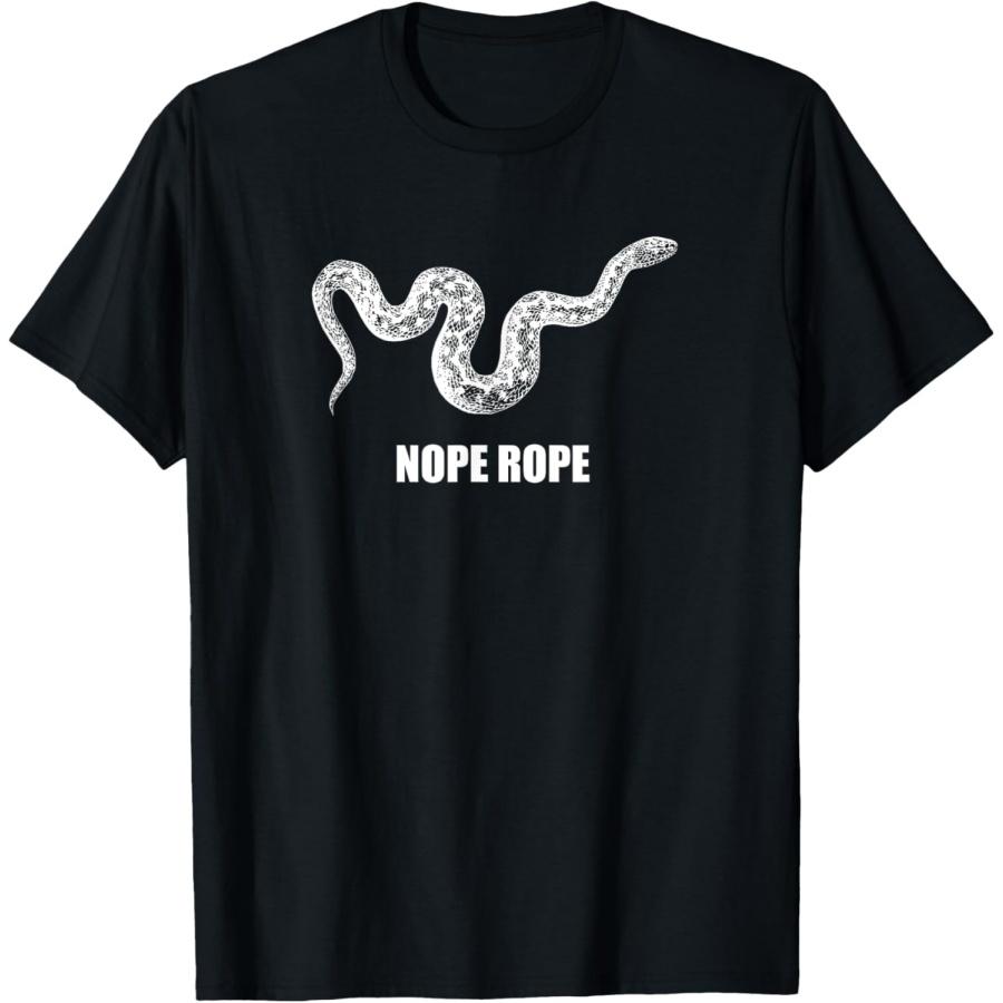 

Nope Rope Snek Snake Internet Meme Funny Animal Of The World T-Shirt(1) S