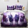 3D Lost ARK Game Gamer Cartoon Comforter Bedding Set,Duvet Cover Bed Set Quilt Cover Pillowcase,king Queen Size Bedding Set Boys