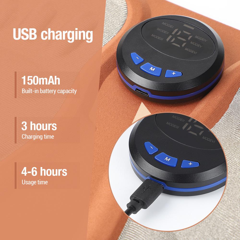 Smart EMS Foot Massager: Microcurrent Meridian Acupoint Therapy Pad