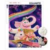 Pearl Painting Inside Out Riley and Popsicle Art Kits for Adults Beginners Home Wall Decor Special Shapes