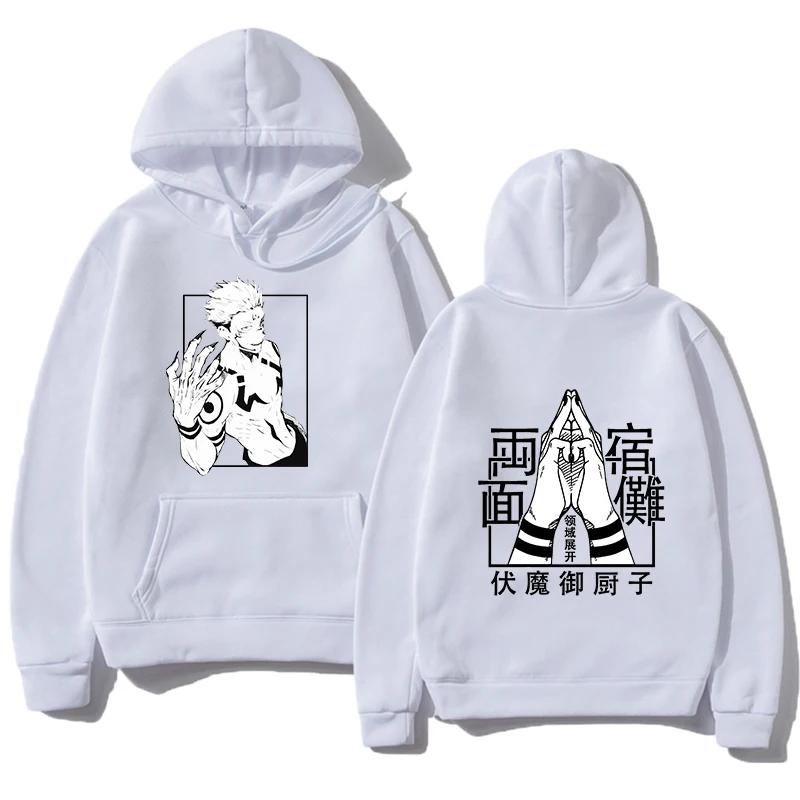 2024 Anime Jujutsu Kaisen Fushiguro Toji Graphic Hoodie Men Women Fashion Oversized Pullover Shirts Male Manga Fashion HoodyTop