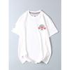 American Retro Machine Embroidery Men's Short Sleeve T-Shirt Summer New Arrival Trendy Export Export Tail Single Cotton T-shirt