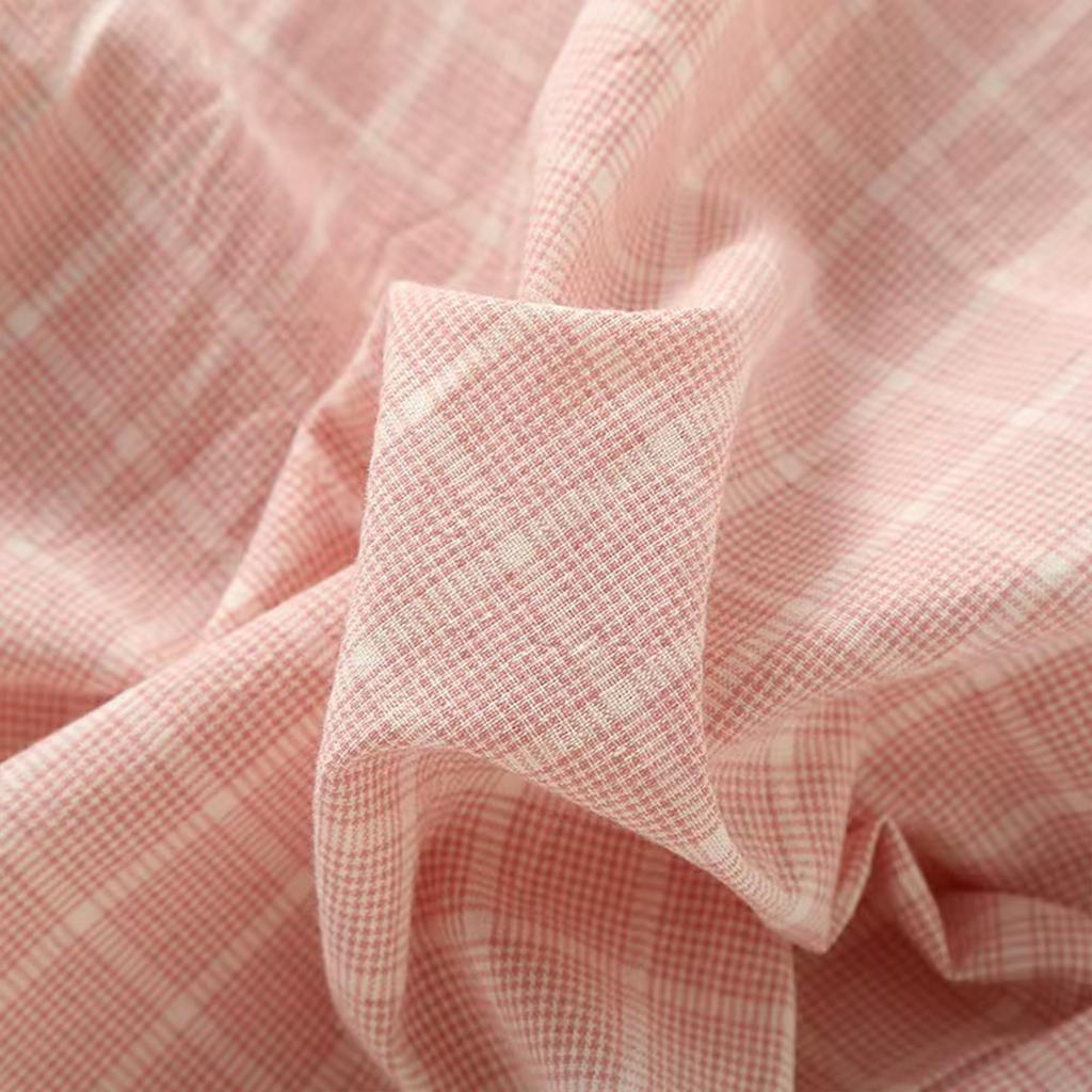 Pajamas Check Gentle On the Gift [SISOFTLY] Men's Pants, Blue, Pattern, 100% Cotton, Skin, Spring/Summer, Cool, Men's Loungewear, Roomwear, (Blue, L)