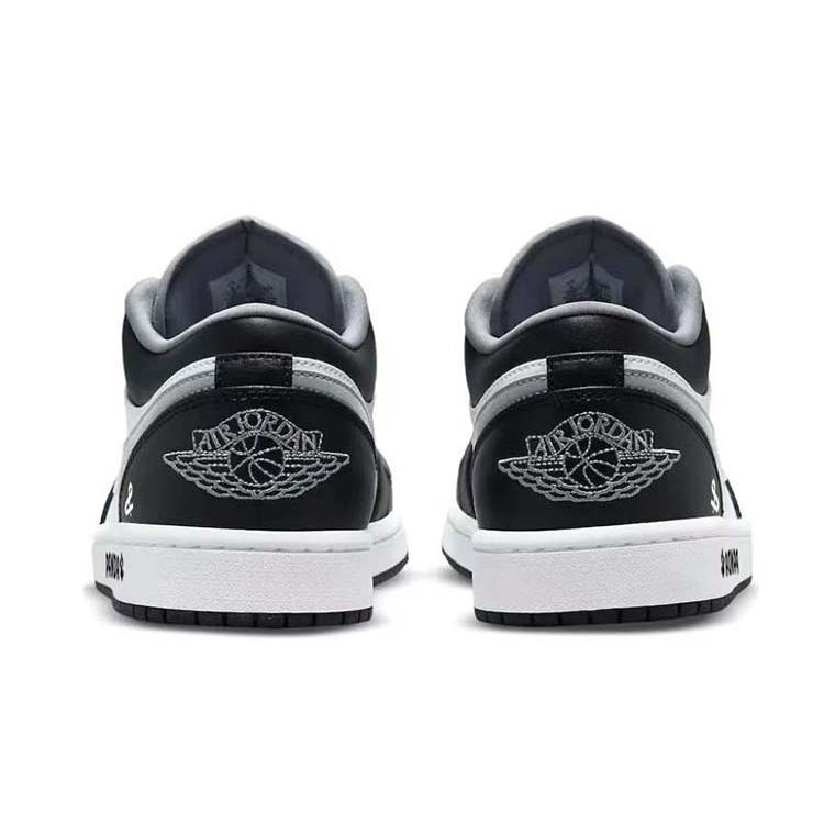 Jordan Air Jordan 1 Plum Blossom Tarepanda, Lazy Panda Cute Cushioning Slip Resistant Low top Vintage Basketball Shoes 553558-040(Team56-)