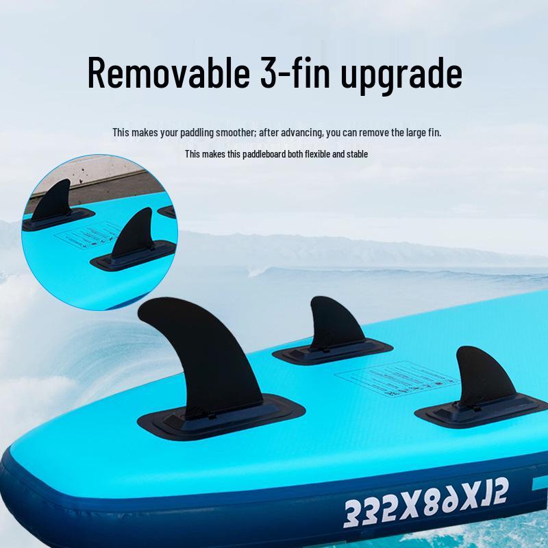 Inflatable Stand-Up Paddleboard for Beginners - Portable and All-Around Use for Sea and Outdoor Adventures