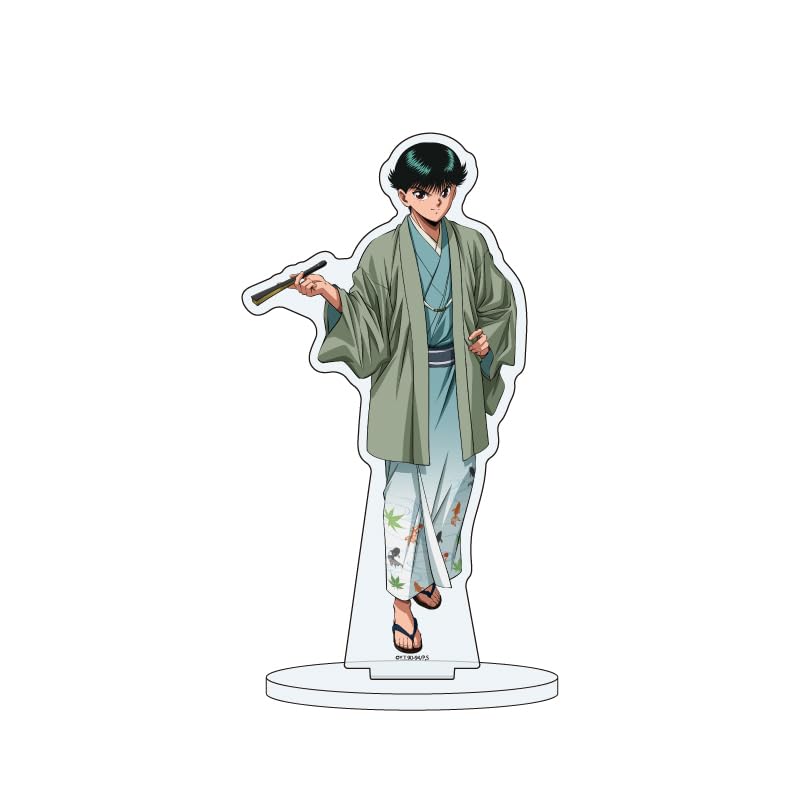 62 Yusuke Urameshi Winter Acrylic Stand YuYuHakusho Spring, Summer, Autumn, ver. [Original Illustration]