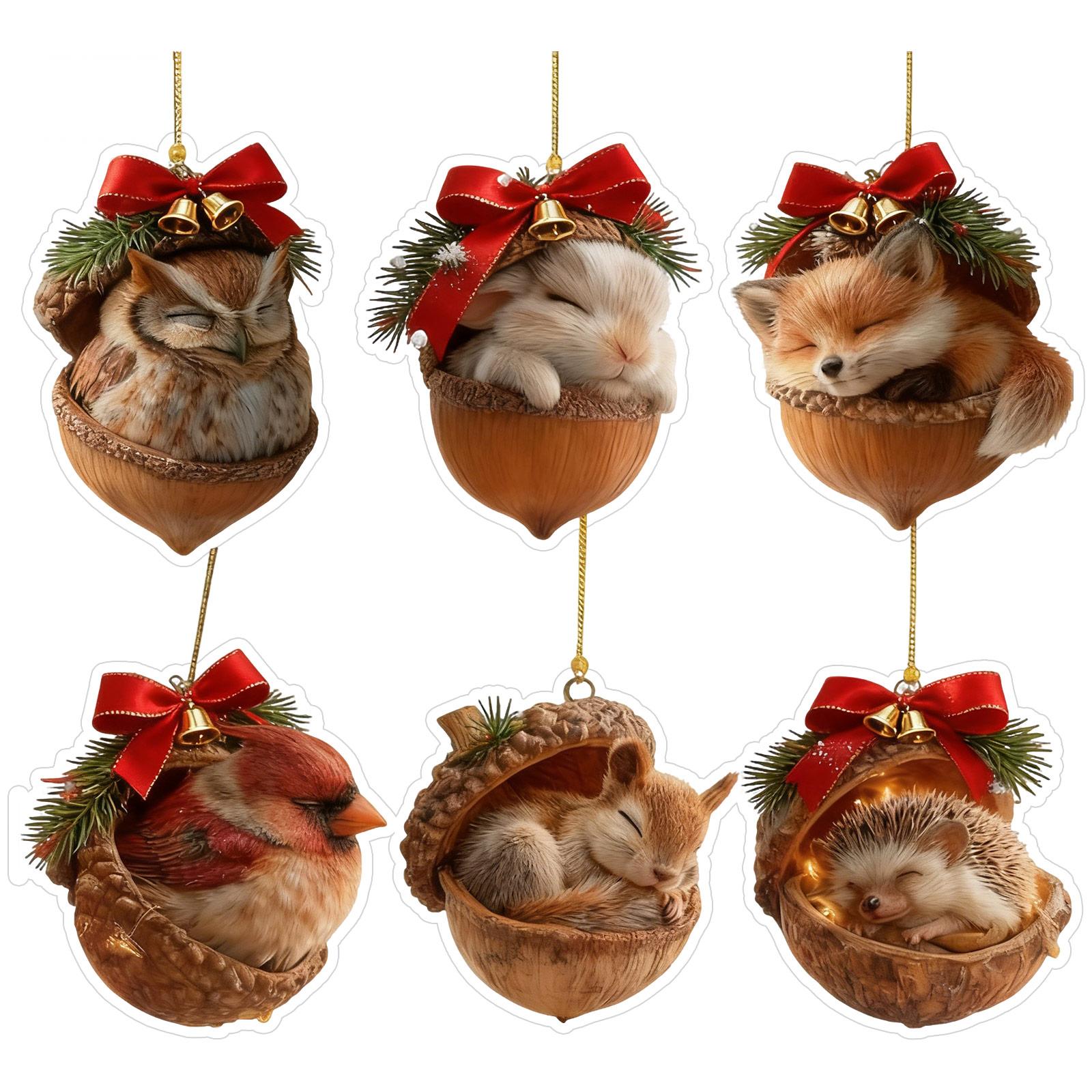 

Christmas Decoration Pendant Christmas Tree Tag Theme Party Crafts Ornament One Size