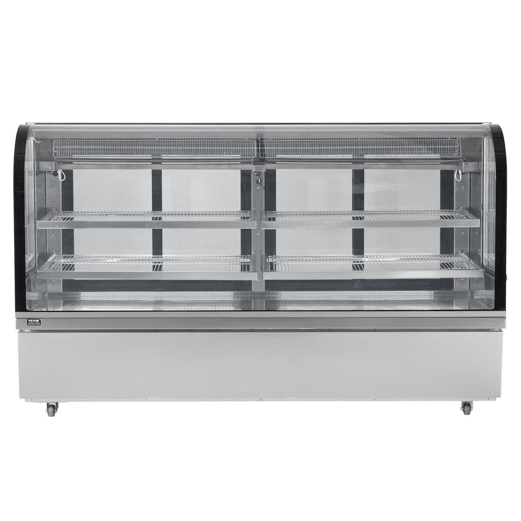 Refrigerated Display Case Bakery Display Fridge Case 32 Cu ft/901L 4-Tier