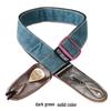 Unisex Soldier Canvas Guitar Strap for Acoustic, Bass, and Electric Guitars