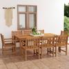 Day and Night - Day and Night Garden Dining Set 9 Pieces Solid Teak Wood